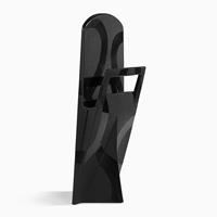 Eccopanta fiore bedroom coat stand - black 1